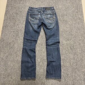 BKE Jeans Mens 32x30 Blue Jake Straight Faded Preppy Dark Wash Y2K Boot